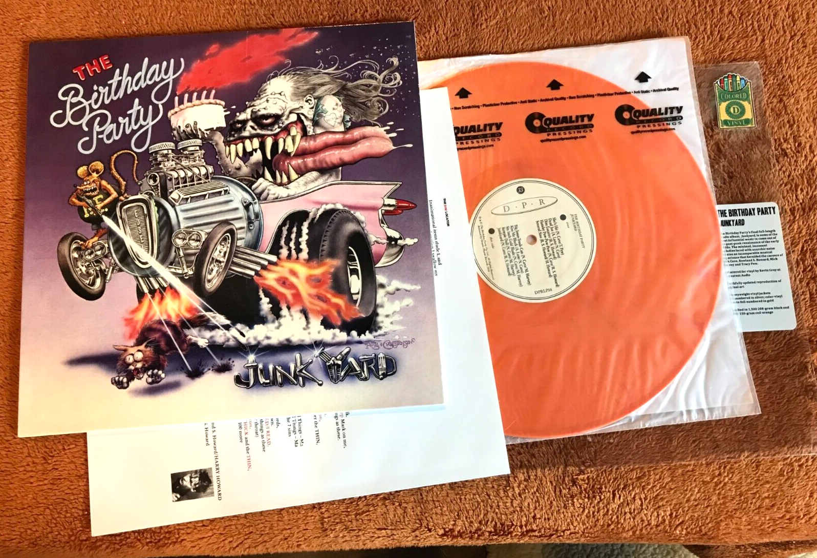 洋楽 birthday party junk yard 4AD CAD207 The Birthday Party