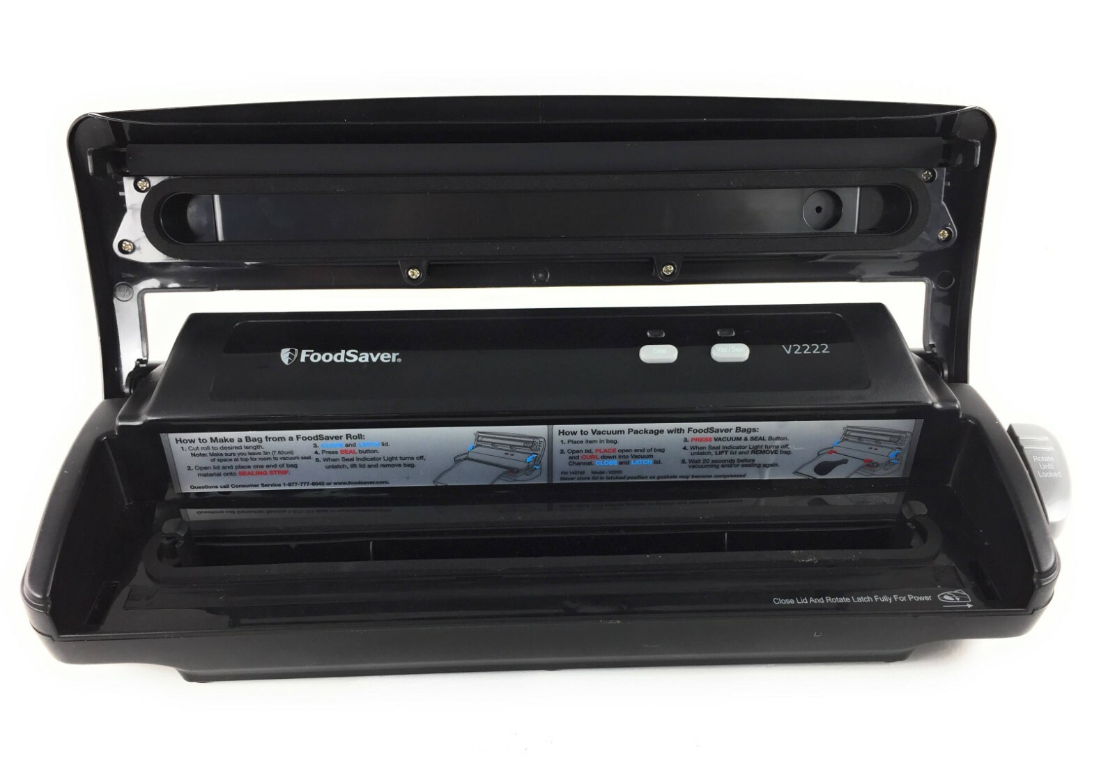 foodsaver v2222 how to use