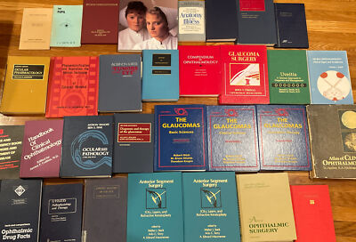 31 Ophthalmology Books Glaucomas Clinical Ocular Surgery Drug Cataract Eye Atlas