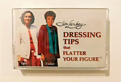 Vintage Jan Larkey Dressing Tips That Flatter Your Figure Cassette 1990 Fashion