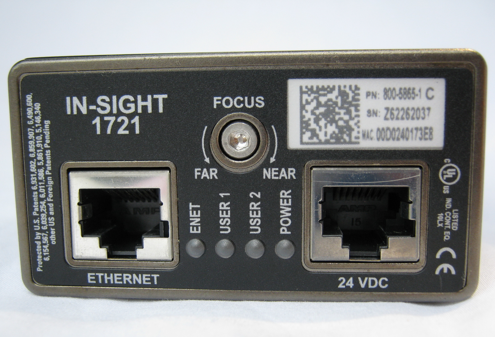 Cognex IS1721 Wafer Reader OCR Camera 1721 In-Sight insight 800-5865-1 - Picture 5 of 7