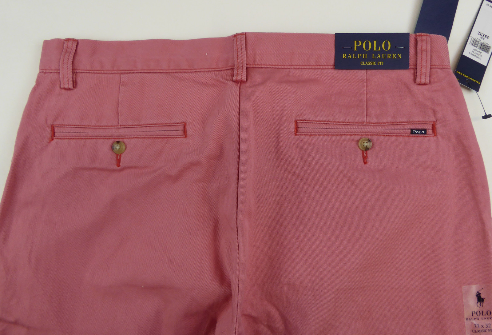 Classic Fit Twill Cotton Chino Pants - $85 | Men's Big and Tall Clothing