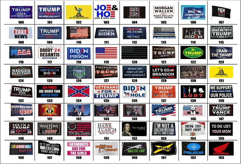 3x5Ft Flags Pick Your # For Garage College Dorm Room