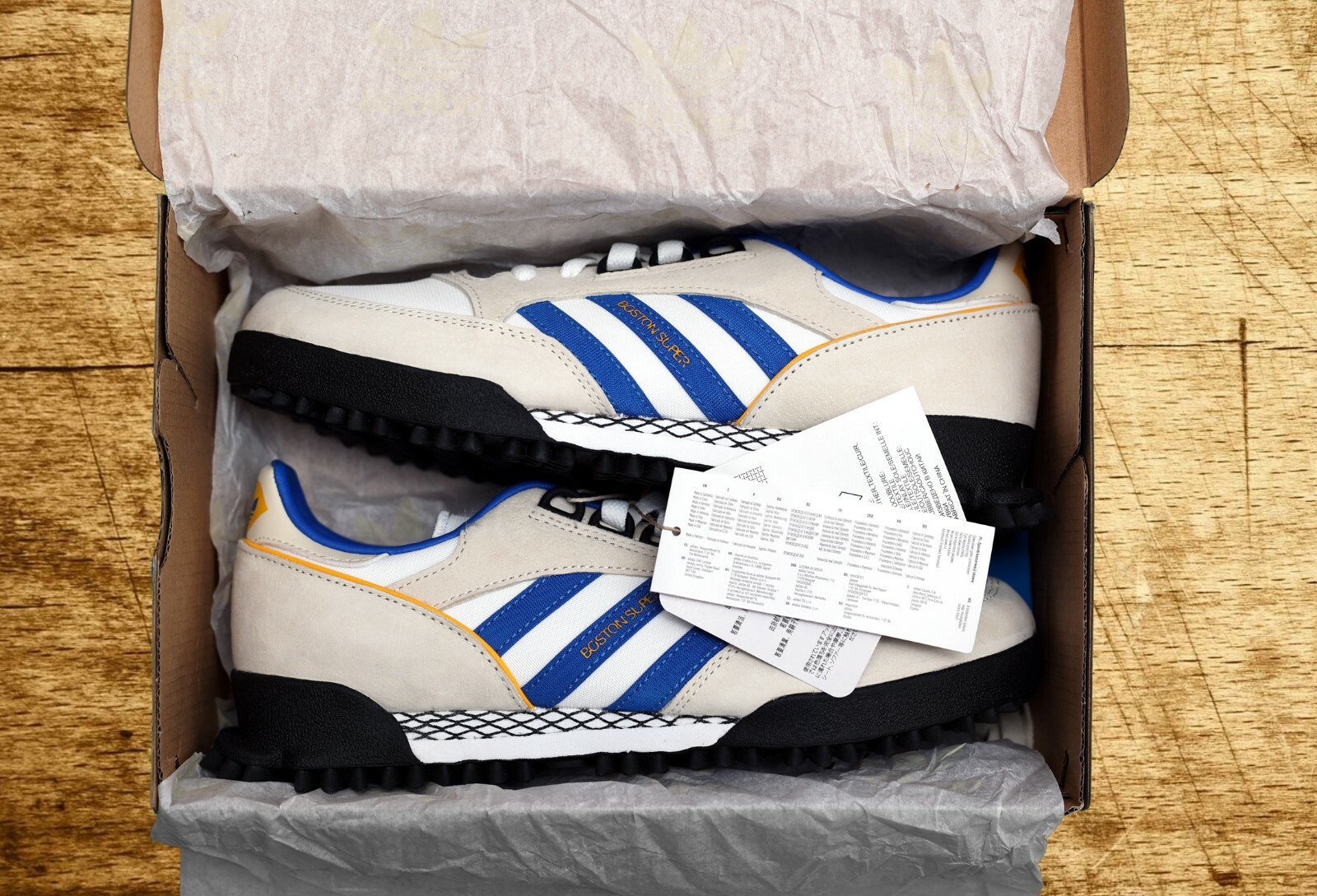 ADIDAS ORIGINALS ADIDAS FY3659 MARATHON TR BOSTON SUPER X VINTAGE SNEAKER (40)