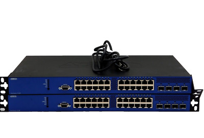 LOT OF (2)  Adtran NetVanta 1534P 24-Port & 4-Port SFP Managed Network Switch