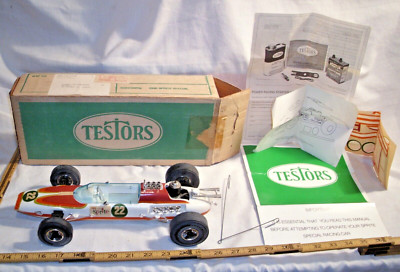 TESTORS ONE SPRITE SPECIAL IN RACE CAR GAS POWERED TETHER CAR 1970s BOXED