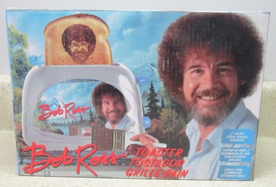 NEW BOB ROSS FACE TOASTER