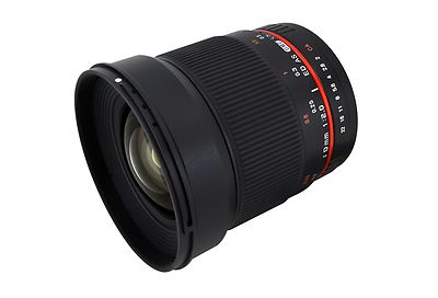 Samyang 16mm F2.0 Ultra Wide Angle Lens with AE chip for Nikon - Model SY16MAF-N