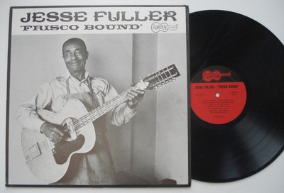 JESSE FULLER Frisco Bound EX ARHOOLIE '67 Blues LP
