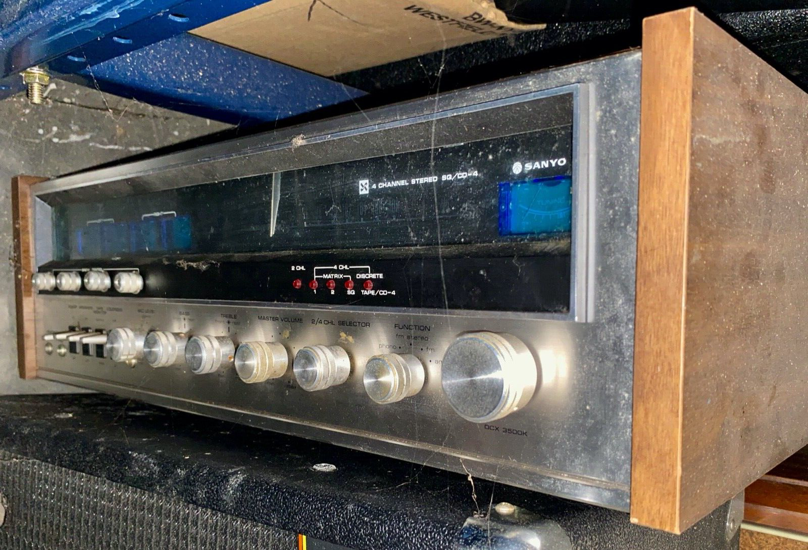 SANYO DCX-3500K 4 Channel Stereo Quad Receiver SQ/CD-4 | eBay