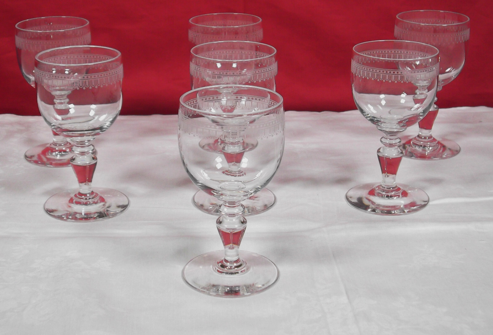 バカラ クリスタル ビンテージ Vintage Crystal BACCARAT アンティークバカラ製色とりどり花鳥模様クリスタル花瓶