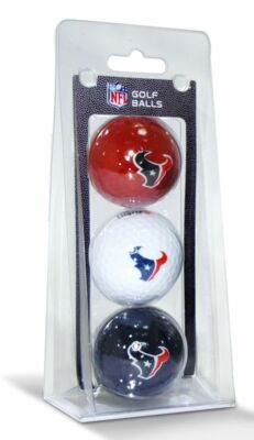 NFL Officially Licensed 3 Pack Golf Balls Team Color Choose Your Team