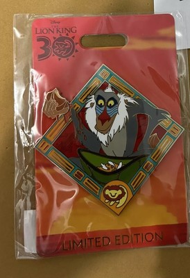 WDI MOG Lion King 30th Anniversary Pin Disney Rafiki Simba Scar Mufasa