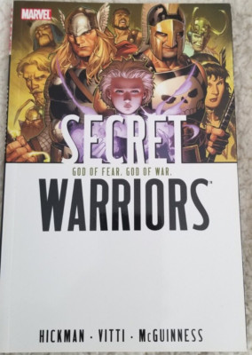 Secret Warriors Vol. 2 God of Fear TPB Graphic Novel 1st Print 2009 Marvel Comic