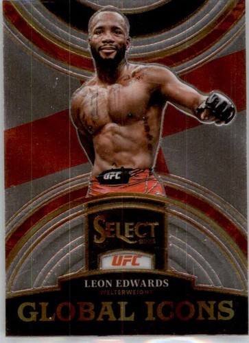 2023 Panini Select UFC - Leon Edwards #14