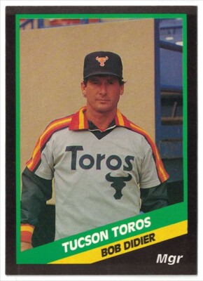 1988 CMC AAA #1988-626 24 Bob Didier - Tuscon Toros - Manager