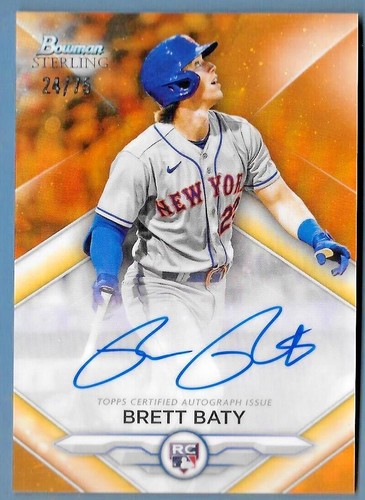 2023 Bowman Sterling - Brett Baty #RA-BB