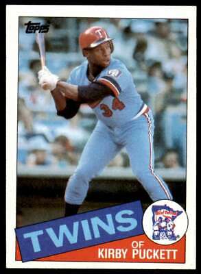 Kirby Puckett Rookie Card 1985 Topps #536. rookie card picture