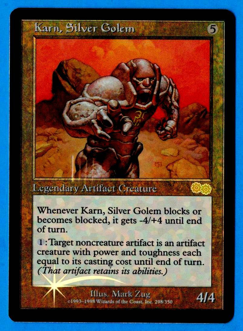 A56 銀のゴーレム、カーン　Karn, Silver Golem FOIL A56 銀のゴーレム、カーン Karn, Silver Golem FOIL