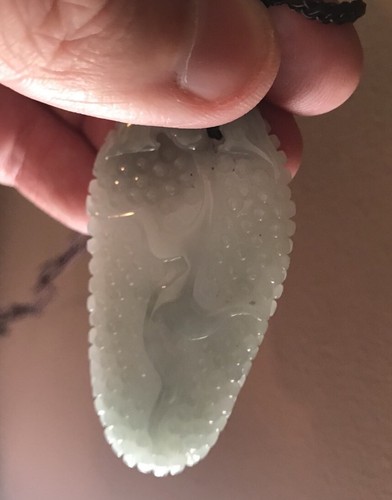 25.11 Grams - Certified 100% Jadeite- {Grade A} Flawless Untreated Fine Jade