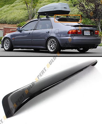 FOR 1992-1995 5TH GEN HONDA CIVIC 4DR SEDAN EG EH REAR ROOF WINDOW VISOR SPOILER