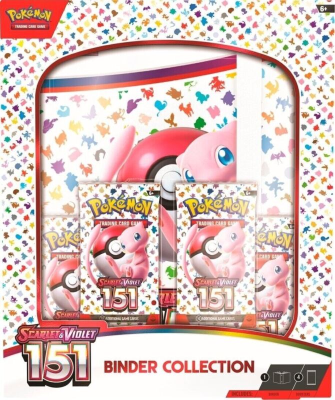 Pokemon TCG SV3.5 151 Binder Collection Box