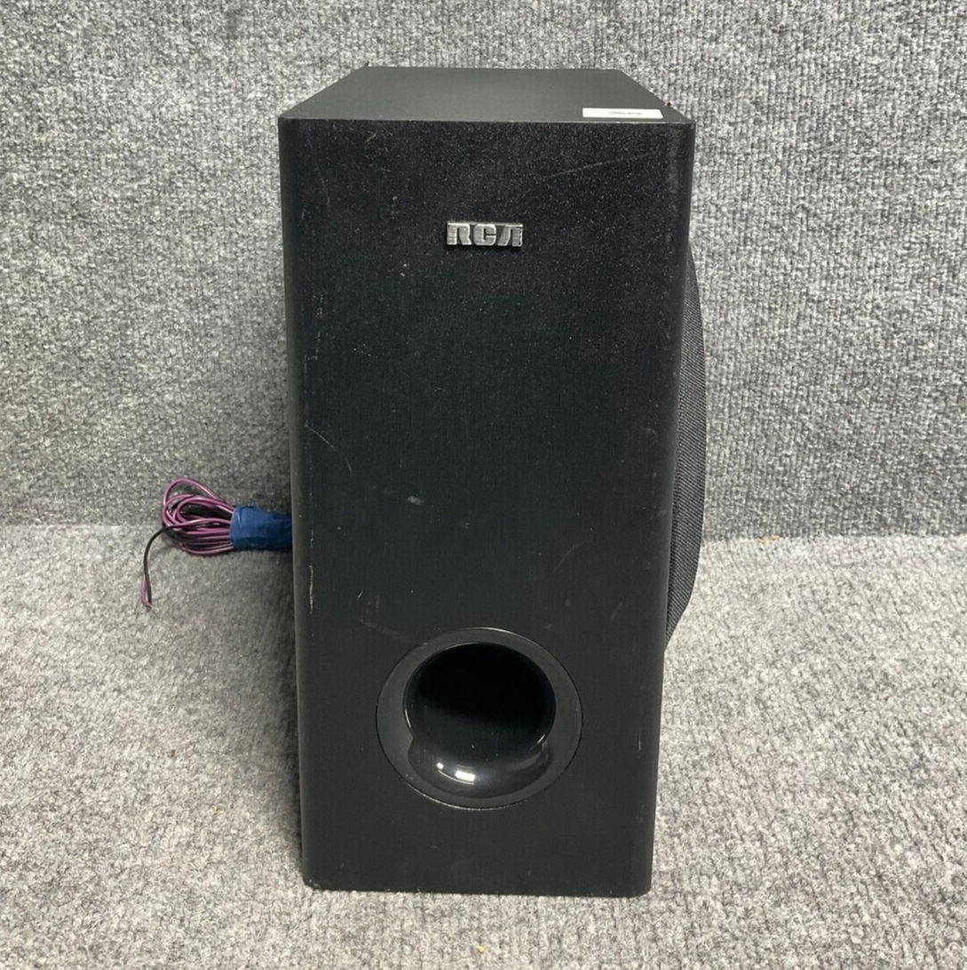 RCA Caisson Extremes Graves AVC Multimedia Subwoofer Speaker CARB 93120