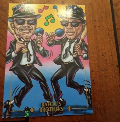 1993 Cardtoons baseball Balous Brothers #11