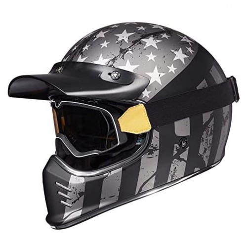 洋書 VINTAGE FLYNG HELMETS Amazon.com: GHHTHEN Vintage 3/4 Open Face Motorcycle Helmet