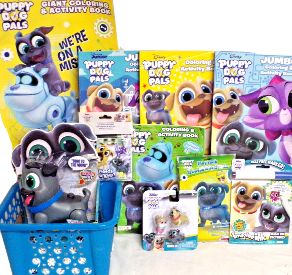 Puppy dog pals figurine cheap set