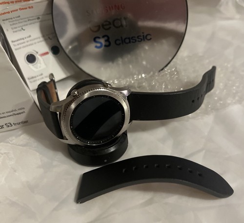 S3 Classic Smartwatch 46mm Stainless Verizon Gray Sm-r775v Read