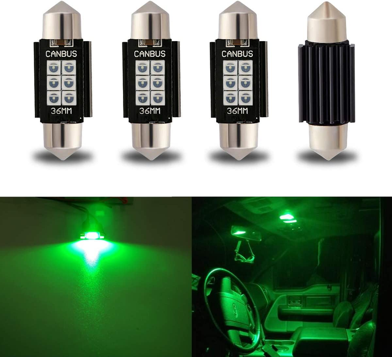Newest 9-30V Extremely Bright 211-2 212-2 578 Festoon LED Bulbs Err