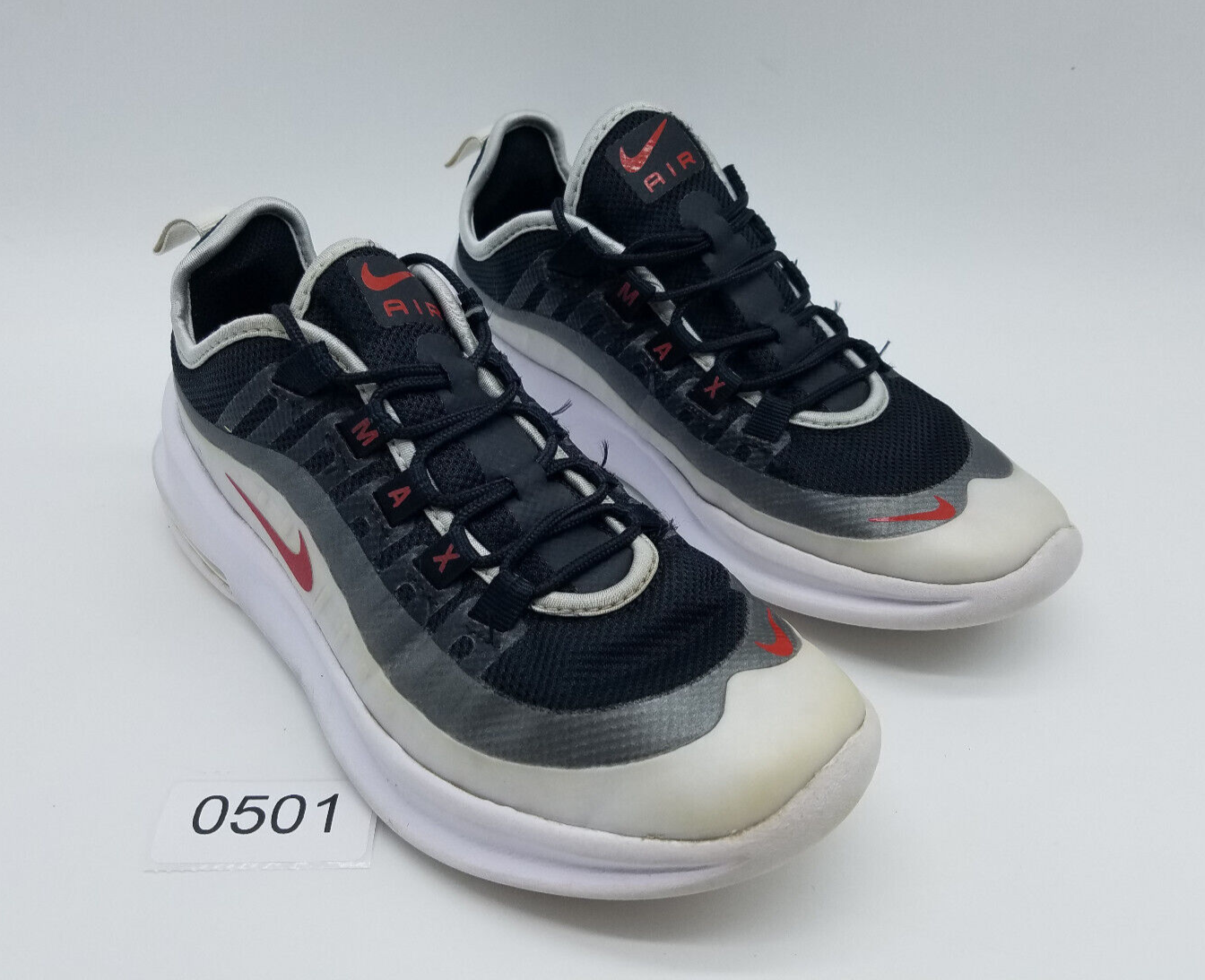 Nike Air Max Axis Men's Running Shoes Sneakers White Black