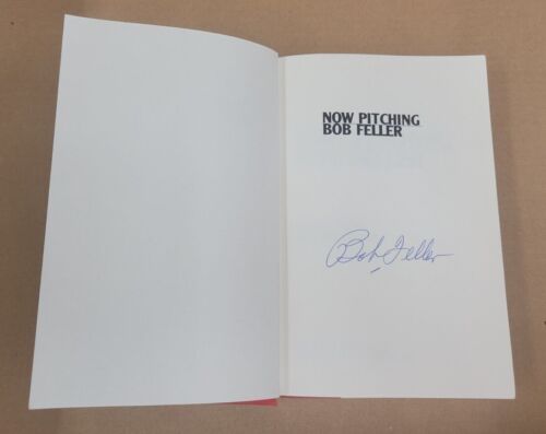 Bob Feller Signed Autographed 