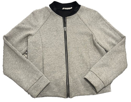 T by Alexander Wang Bomber Jacket Grey Size XS | eBay