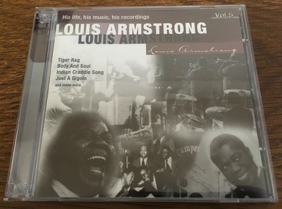 Louis Armstrong & Kenny Baker His Life, His Music, His Recordings V5 NEW 2cd Set
