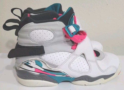 Nike Air Jordan 8 Retro South Beach size 5Y OG VIII 305381