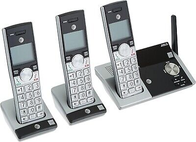 AT&T CL82315: 3 Handset Cordless Answering System - Silver