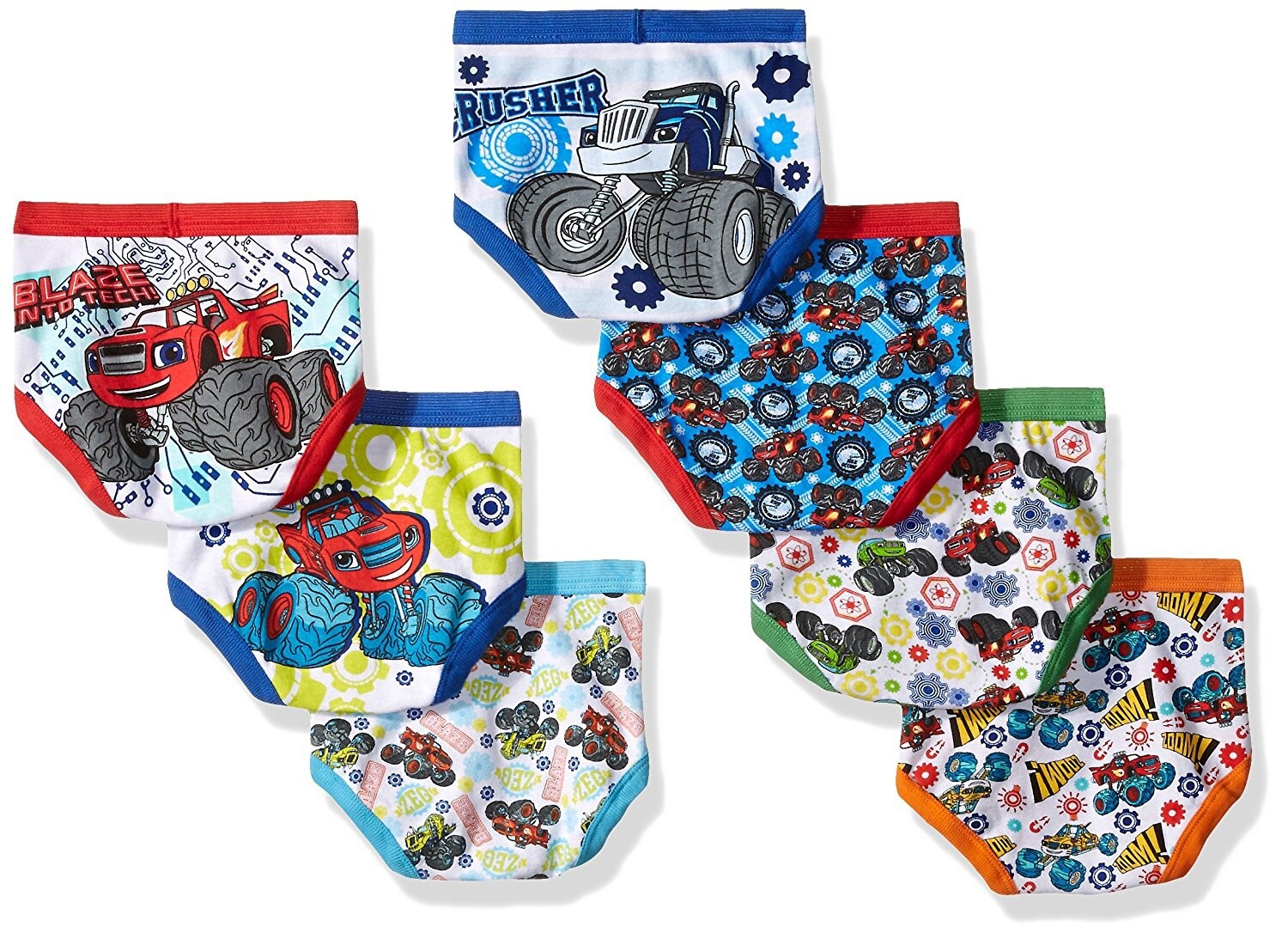 Nickelodeon Toddler Boys' 7pk Underwear, Size 4T
