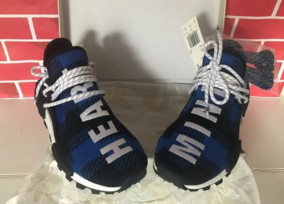 bbc hu nmd blue plaid