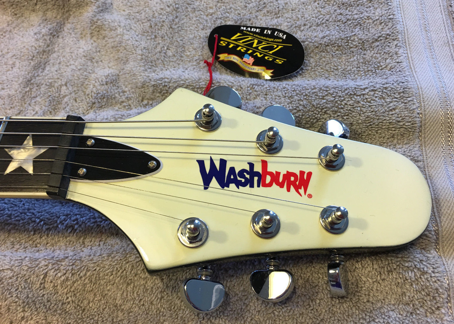 2008 Mint Washburn WV66 Flying V Guitar Dave Mustaine Y2KV Like Greg Tribbett