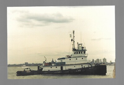 1986 REAL COLORED PHOTO TUGBOAT ENDEAVOR 4X6 EX CONDITION