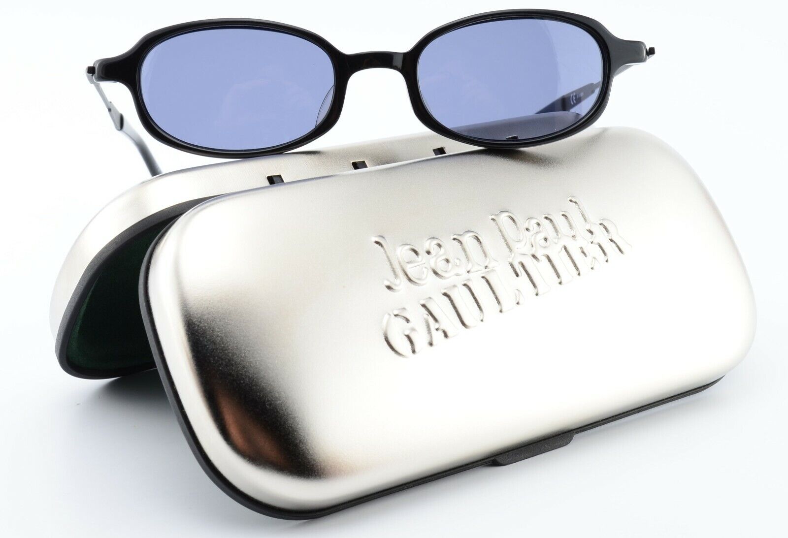 JPG By GAULTIER Sunglasses 58-0008 Black Gunmetal Vintage JPG By GAULTIER Sunglasses 58-0008 Black Gunmetal Vintage