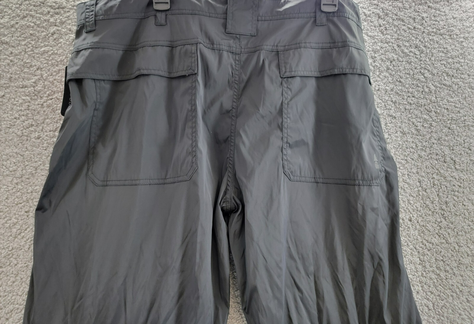 BASS OUTDOOR Regular-Fit Stretch Performance Cargo Pants Men's 42 Caviar Solid - Picture 13 of 18