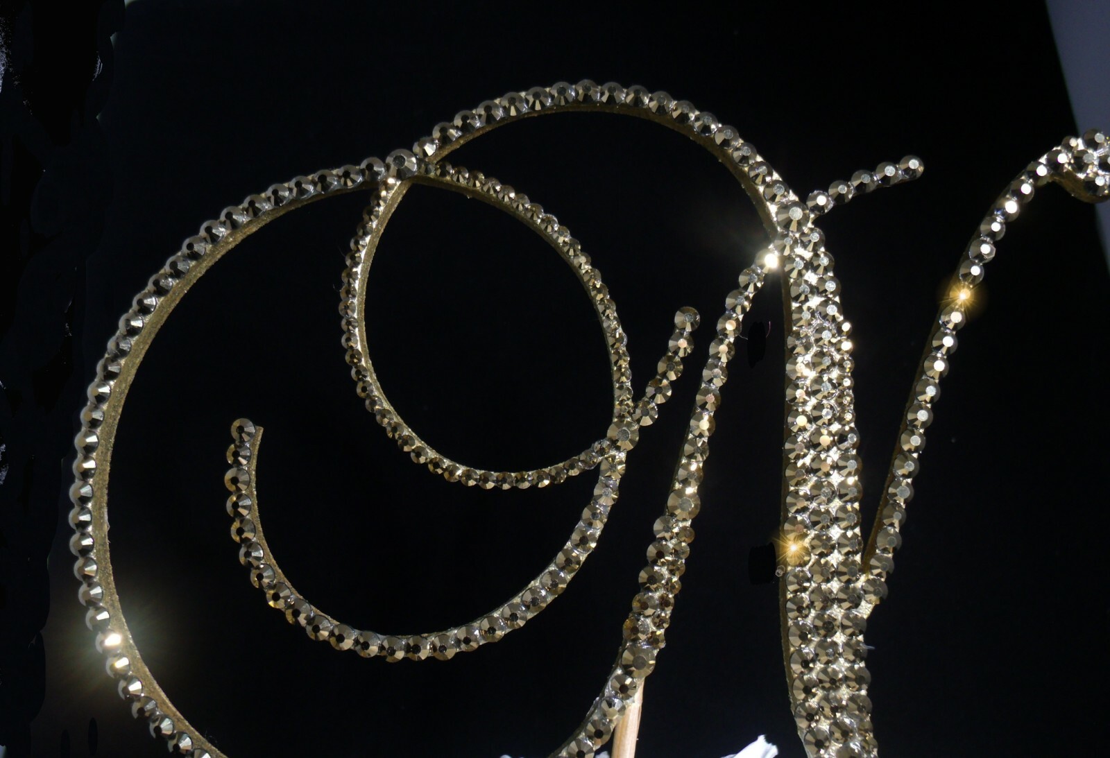 Gold Foiled Glass Crystals 6