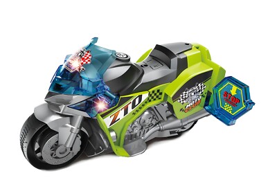 Moto Giocattolo Luci Suoni Reali Musica Mega Moto Luci Led e Suoni 27 cm