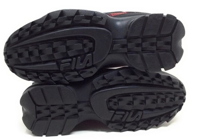 FILA FILA DAMEN DISRUPTOR II KARIERT FITNESS ATHLETIC SNEAKERS ROT SCHWARZ GRÖSSE 6 M