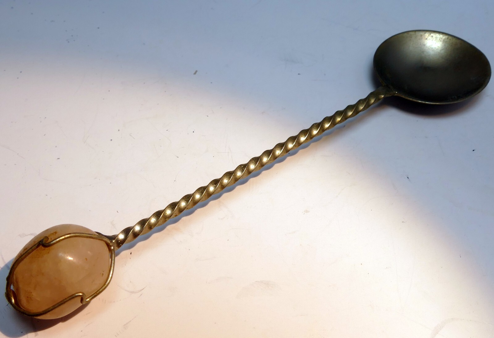 50〜60s silver spoon vintage バングル ANTIQUE Vintage W.CO STERLING SILVER Spoon 6