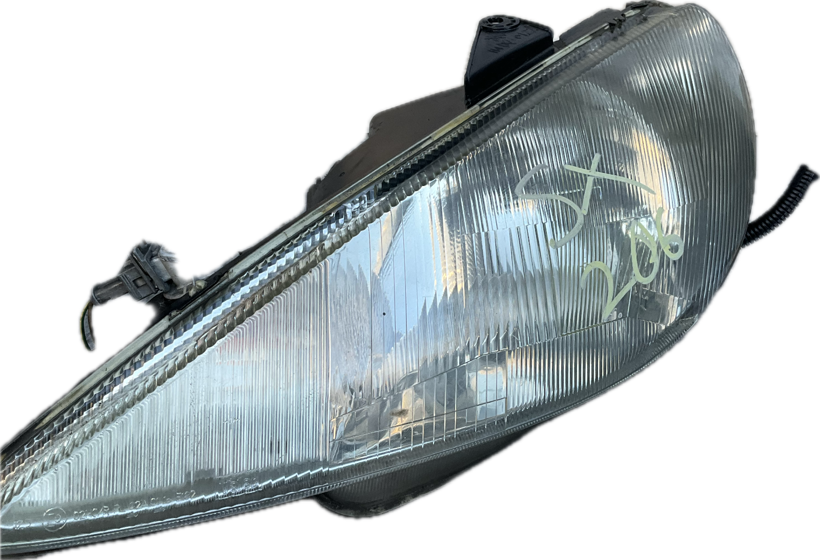 Fanale anteriore sinistro per modello PEUGEOT 206 anno 1999 ricambio usato