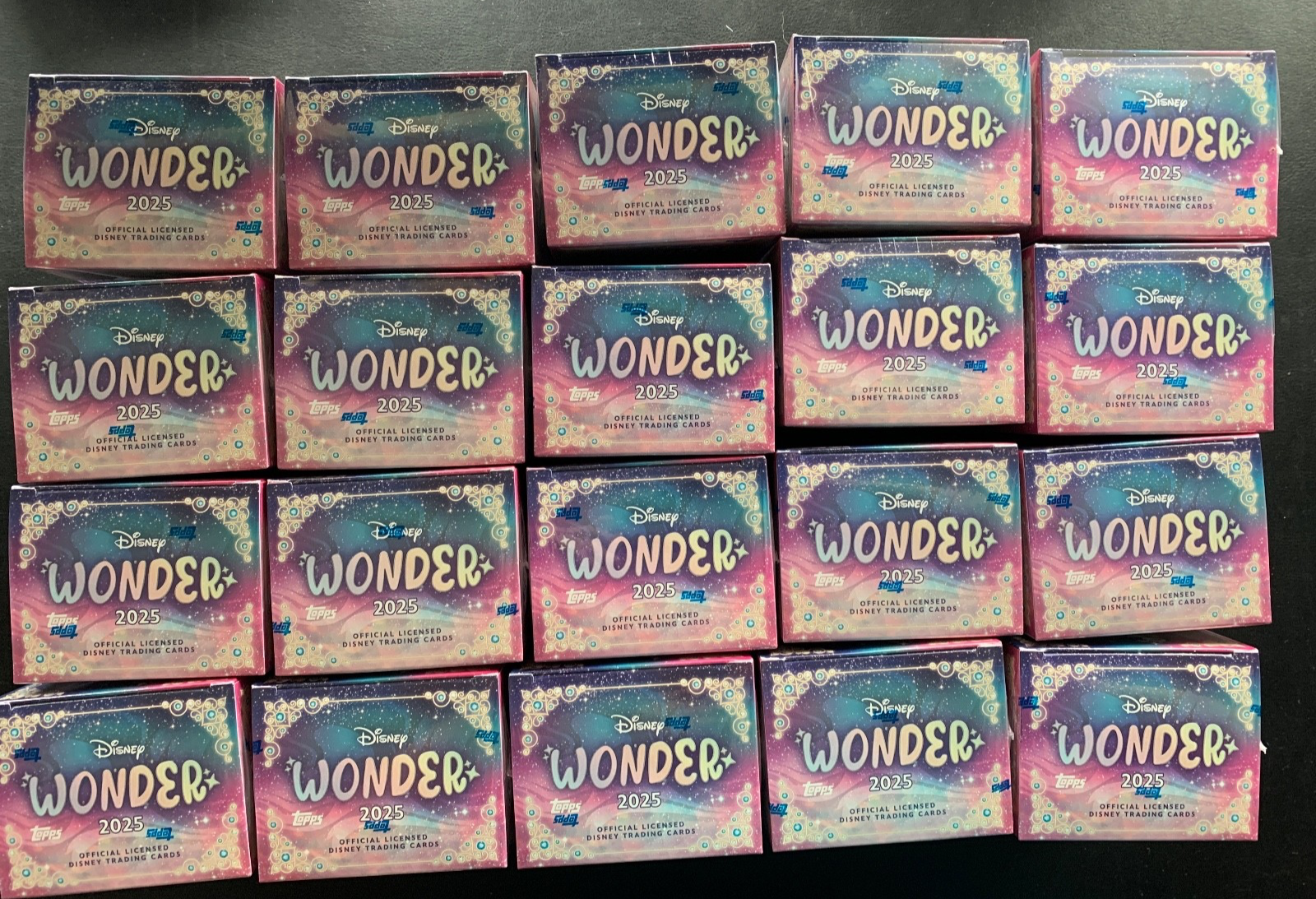 2025 Topps Disney Wonder Factory Sealed Blaster Box Lot Of 20